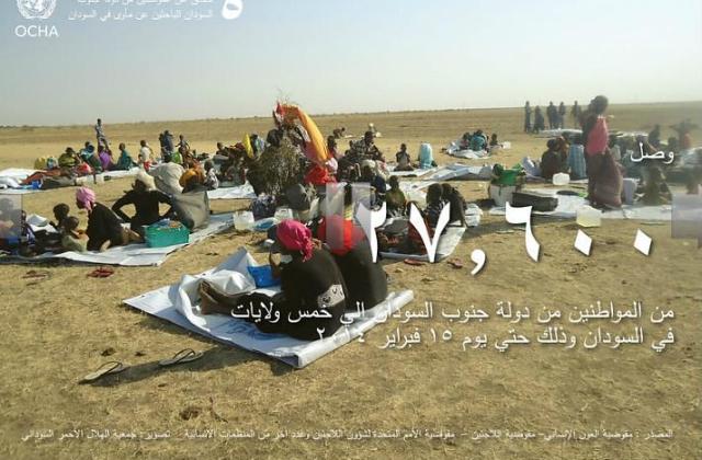 Sudan Số lượng người dân phải đi lánh nạn không ngừng gia tăng